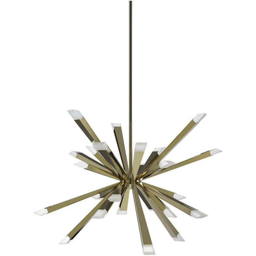 BlackJack Lighting - Starburst Chandelier - STB-29C-BB-27U-30K - Canada Light Shop