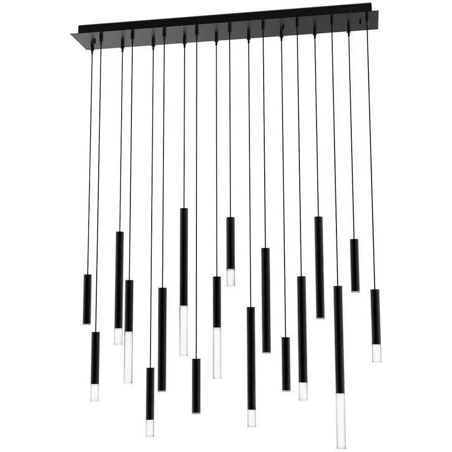 BlackJack Lighting - Steelos Linear Pendant - STL-38P-BL-27U-30K - Canada Light Shop