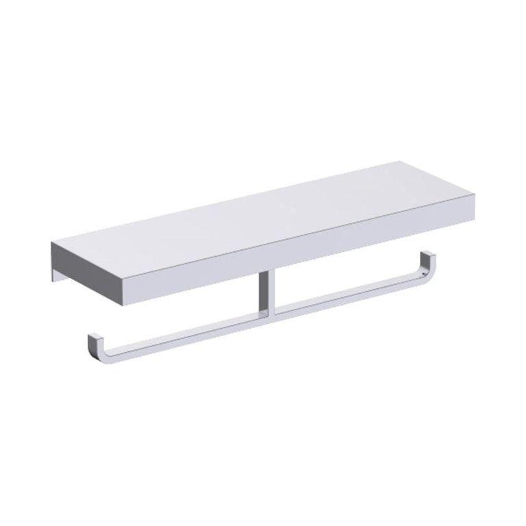 Kartners - Hotel Double Tissue Holder With Shelf - 711155-99 - Canada Light Shop