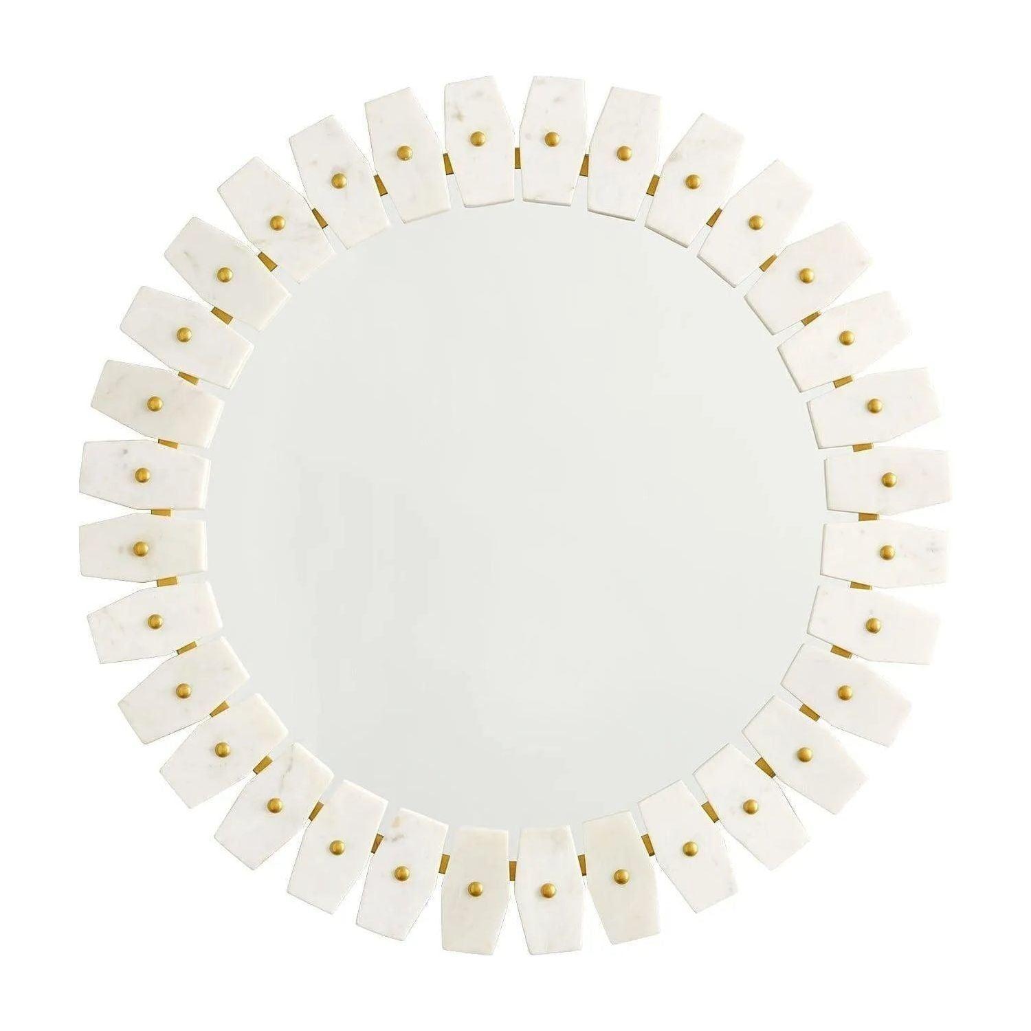 Capital Lighting Fixture Company - 28" Round Hand-Arranged Marble - 735404MM - Canada Light Shop