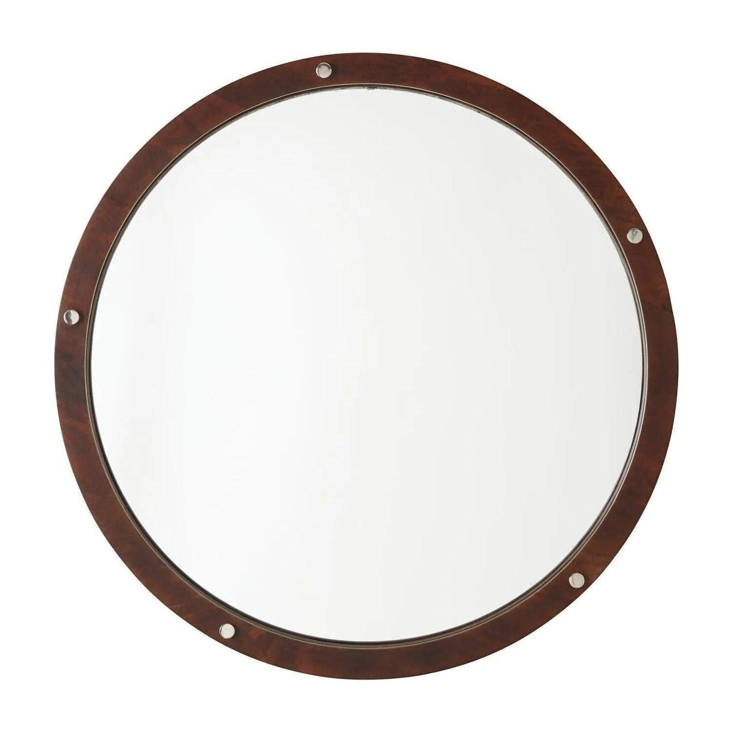 Capital Lighting Fixture Company - 29.75" Round Wood Mirror - 739901MM - Canada Light Shop