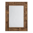 Capital Lighting Fixture Company - 31"W x 41"H Reclaimed Railroad Ties Mirror - 740702MM - Canada Light Shop