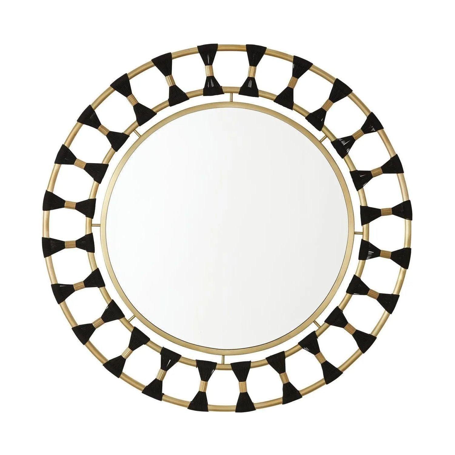 Capital Lighting Fixture Company - 34.5 Round Pinched Rope Mirror - 741101MM - Canada Light Shop