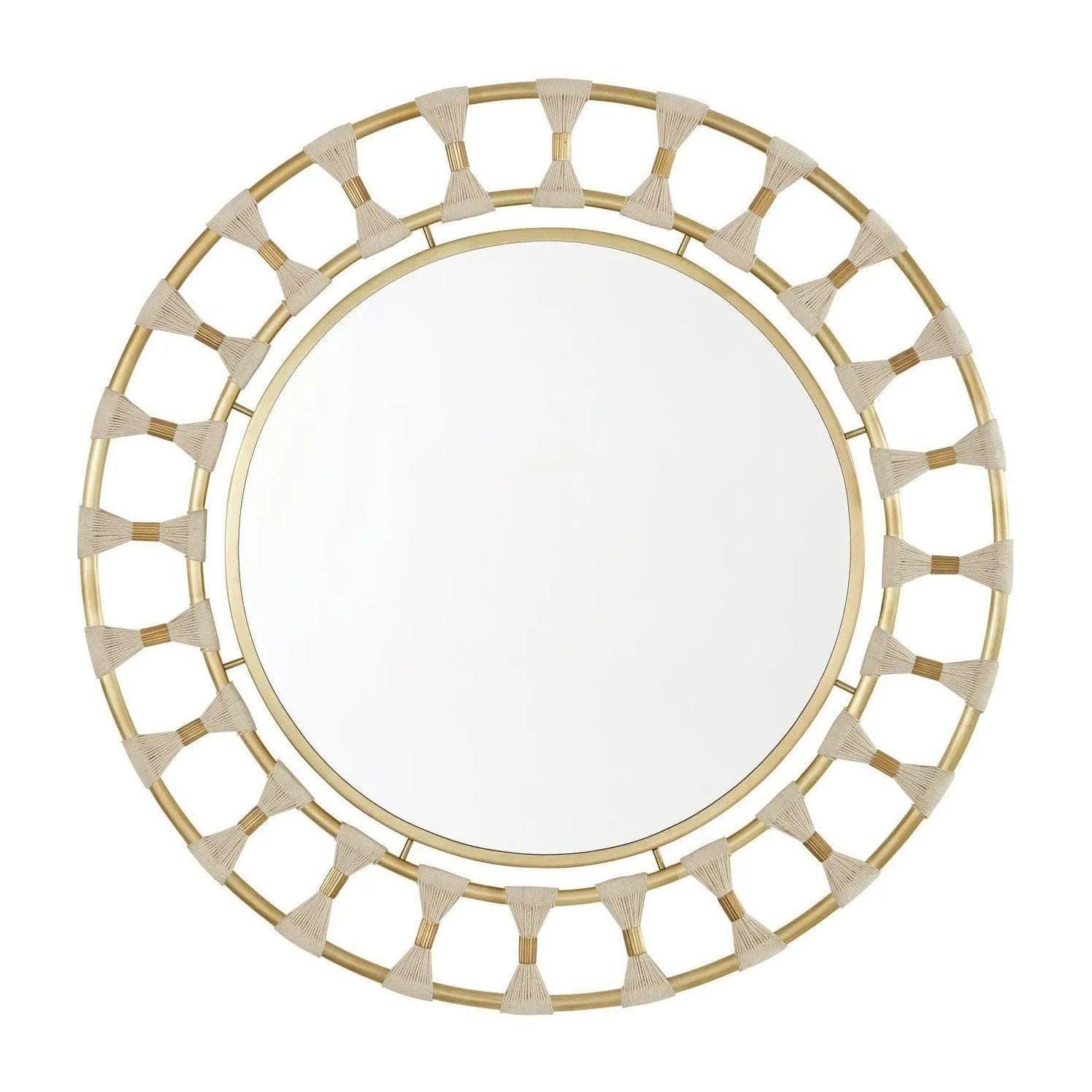 Capital Lighting Fixture Company - 34.5 Round Pinched Rope Mirror - 741102MM - Canada Light Shop
