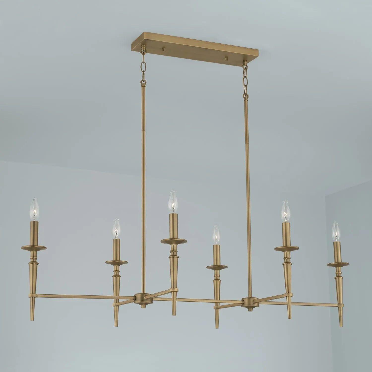 Capital Lighting Fixture Company - Abbie Island Pendant - 842661AD-701 - Canada Light Shop