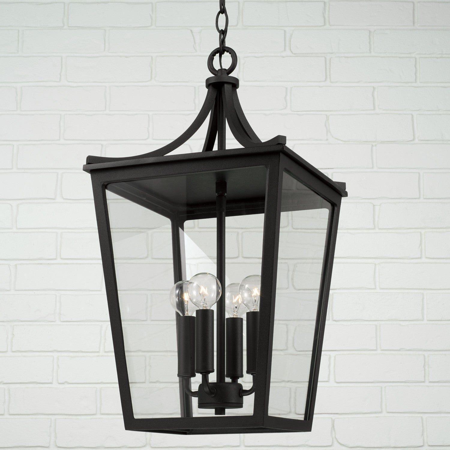 Capital Lighting Fixture Company - Adair Outdoor Hanging Lantern - 947942BK - Canada Light Shop