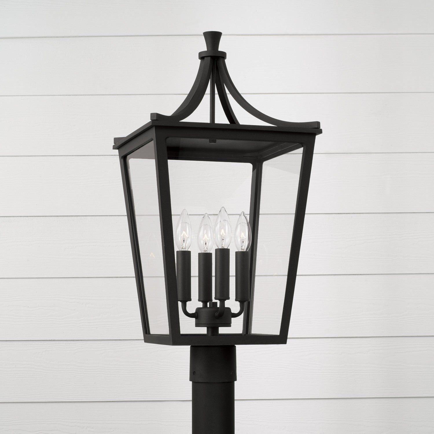 Capital Lighting Fixture Company - Adair Outdoor Post Lantern - 947943BK - Canada Light Shop