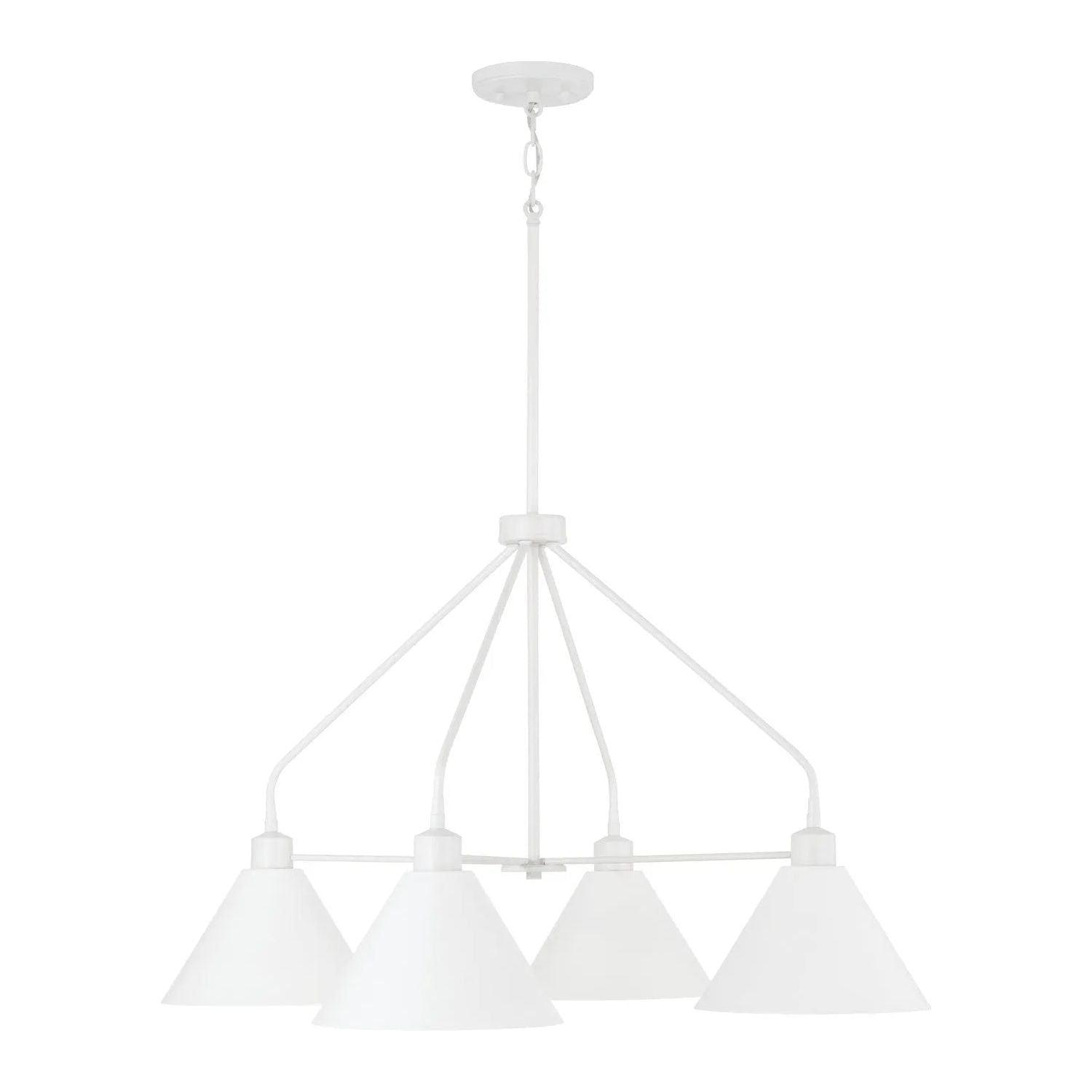 Capital Lighting Fixture Company - Alden Chandelier - 451341WE - Canada Light Shop