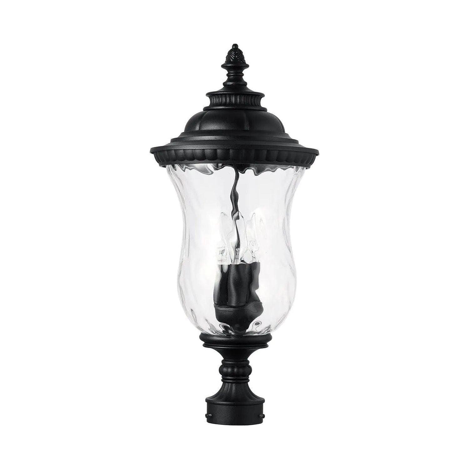 Capital Lighting Fixture Company - Ashford Outdoor Post Mount - 939832BK - Canada Light Shop