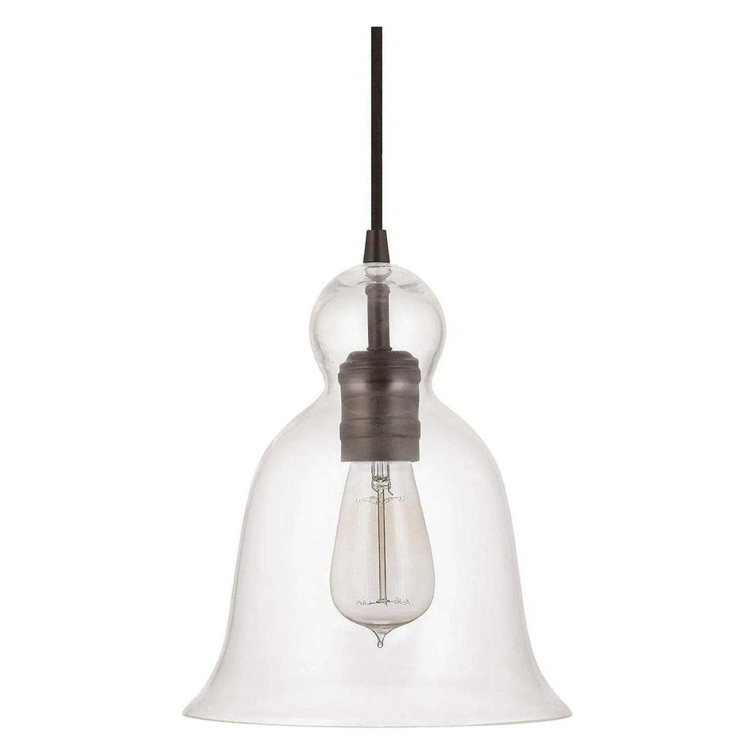 Capital Lighting Fixture Company - Ashlyn Globe Bell Pendant - 4642BB-137 - Canada Light Shop