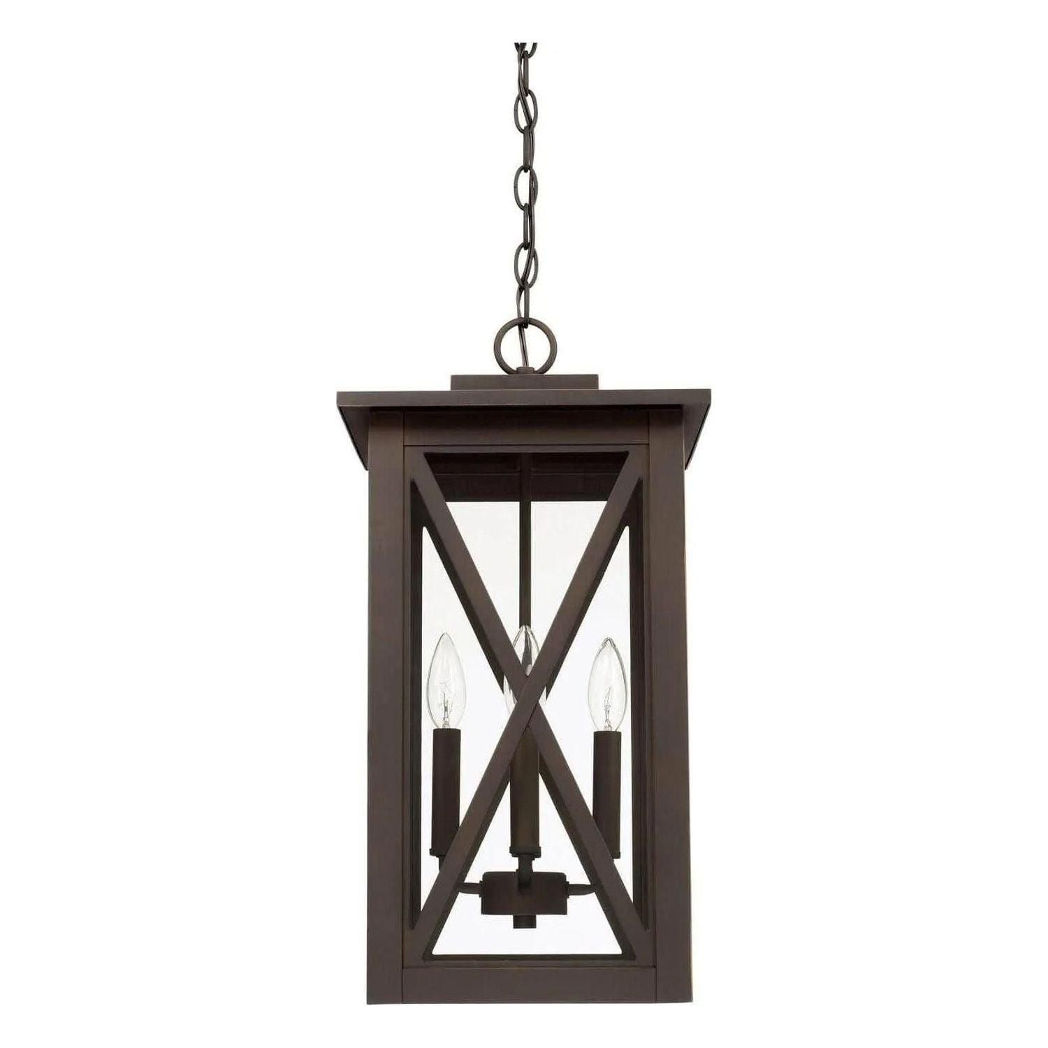 Capital Lighting Fixture Company - Avondale Outdoor Hanging Lantern - 926642OZ - Canada Light Shop