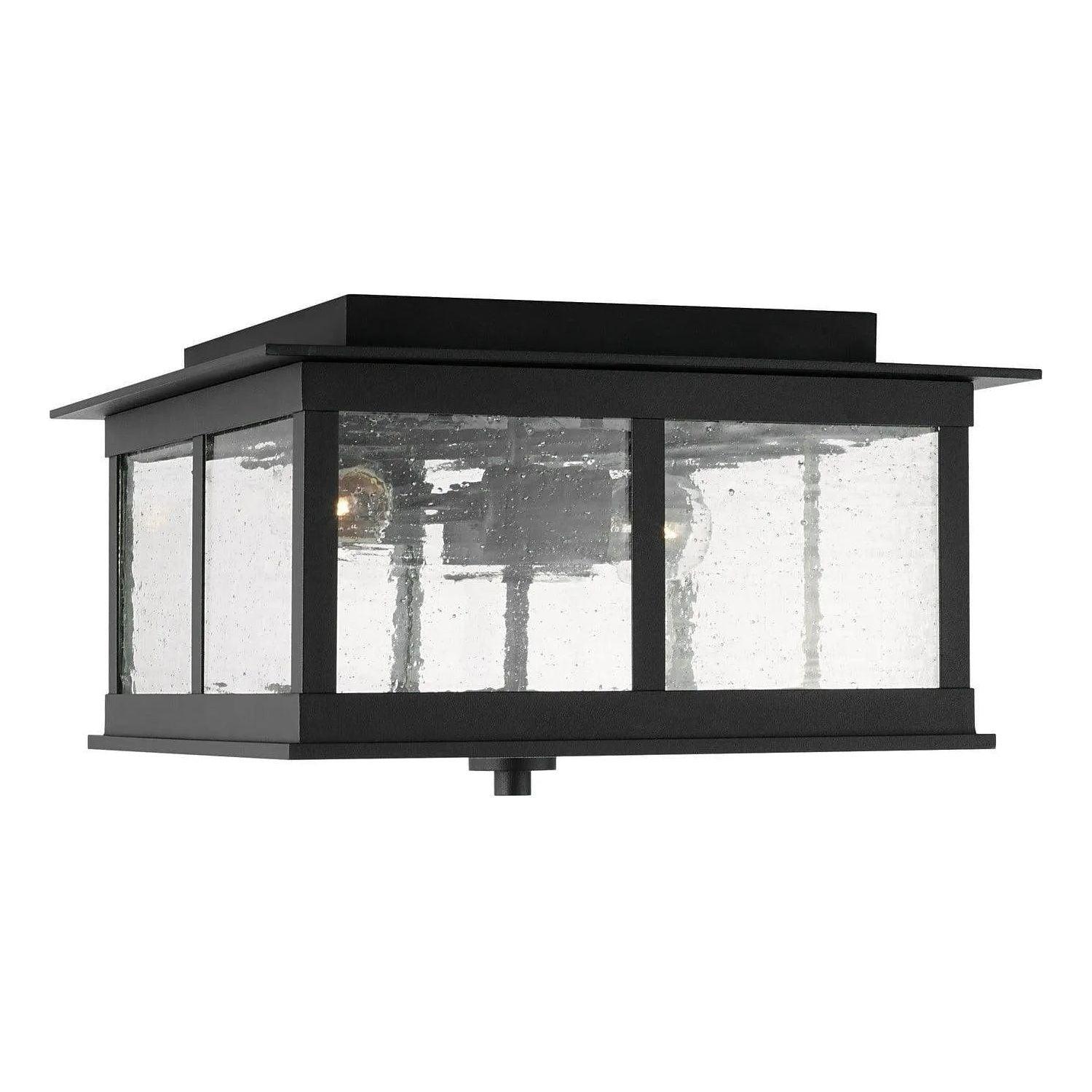 Capital Lighting Fixture Company - Barrett Outdoor Flush Mount - 943836BK - Canada Light Shop
