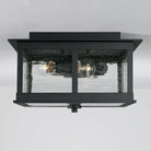 Capital Lighting Fixture Company - Barrett Outdoor Flush Mount - 943836BK - Canada Light Shop