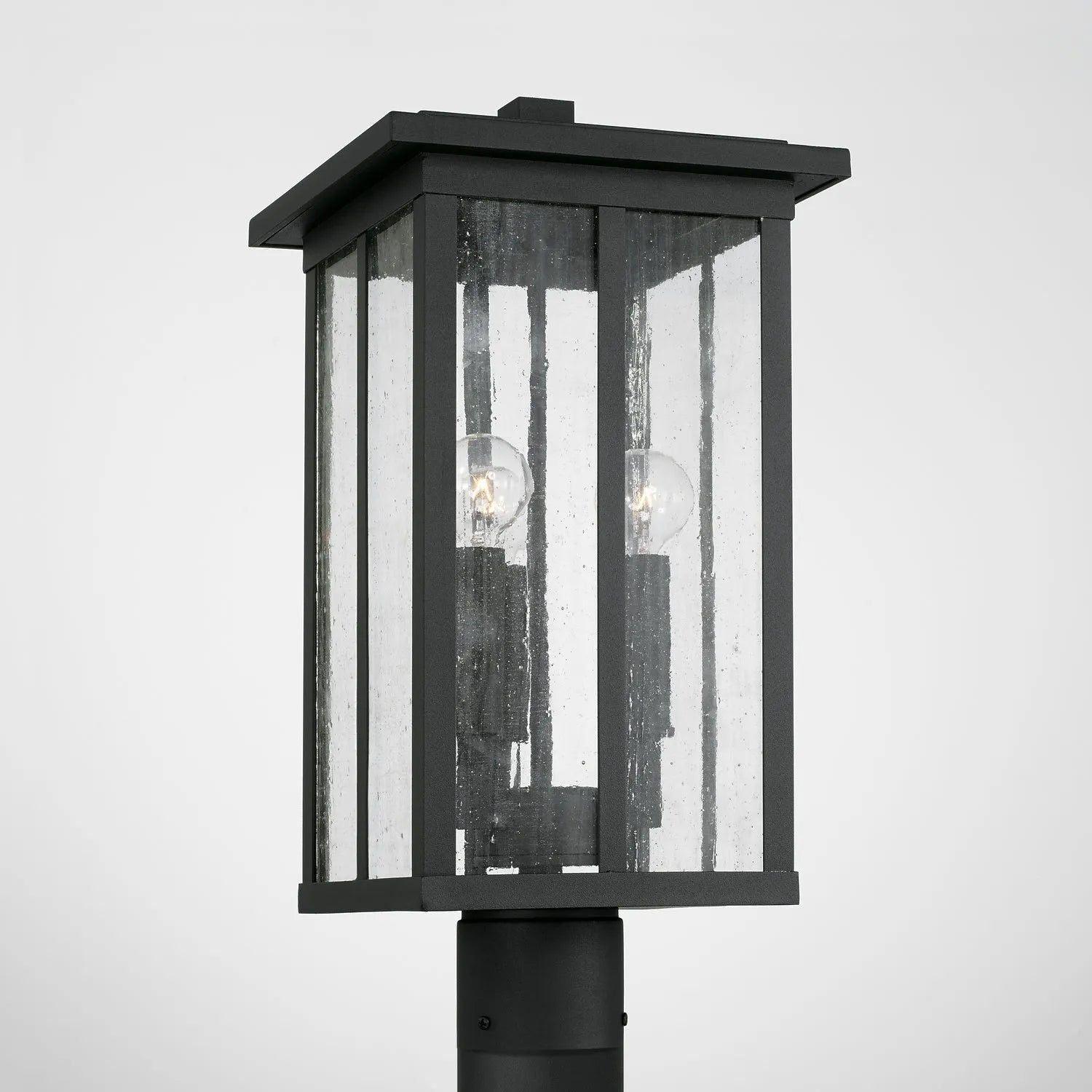 Capital Lighting Fixture Company - Barrett Outdoor Post Lantern - 943835BK - Canada Light Shop