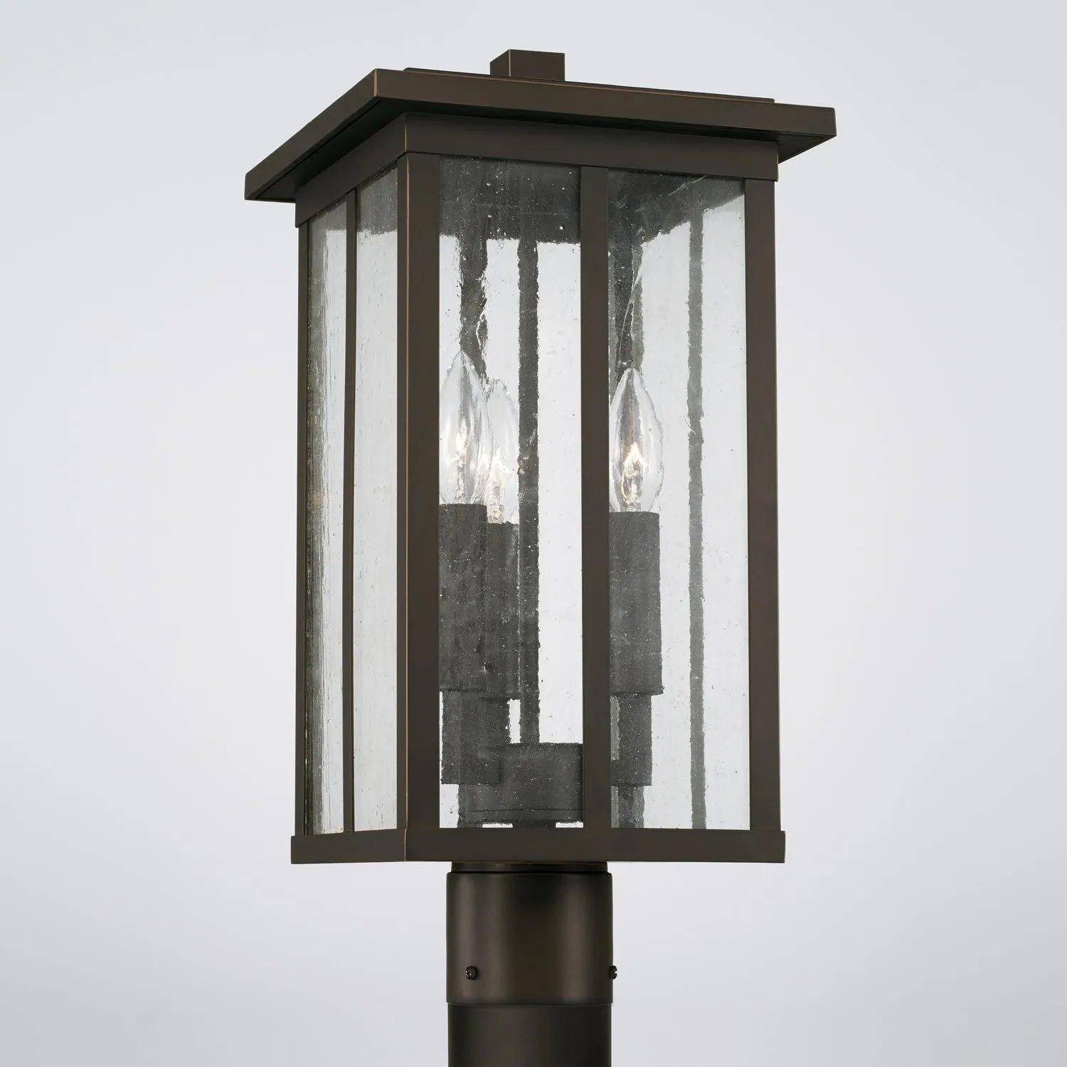 Capital Lighting Fixture Company - Barrett Outdoor Post Lantern - 943835BK - Canada Light Shop