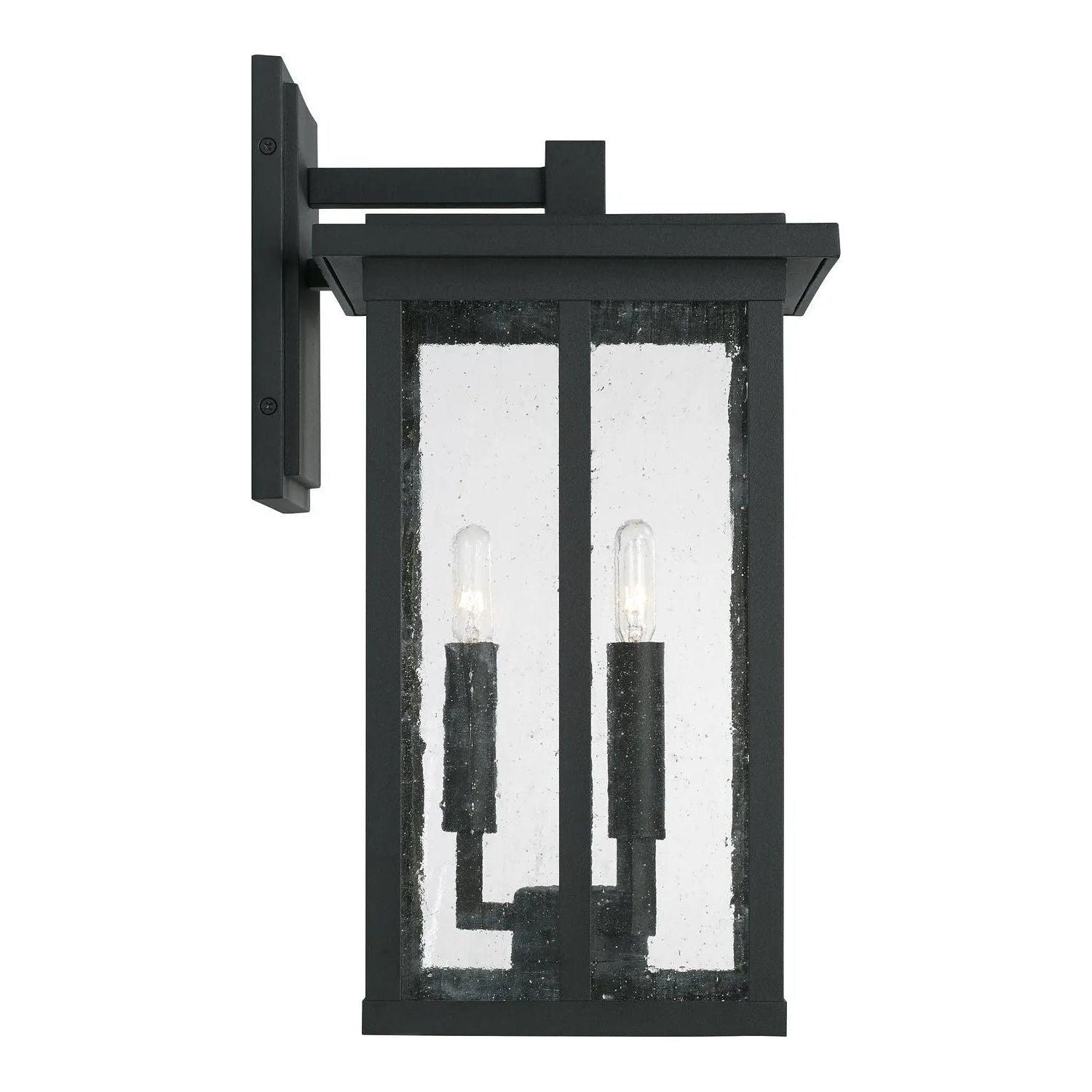 Capital Lighting Fixture Company - Barrett Outdoor Wall Lantern - 943811BK - Canada Light Shop