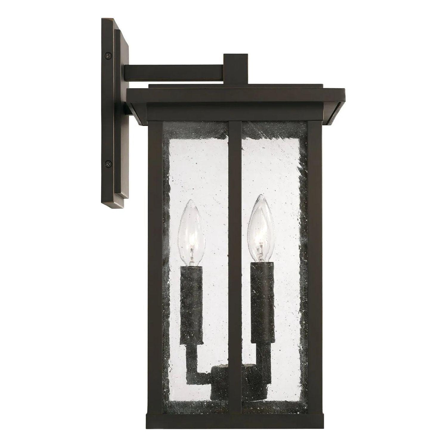 Capital Lighting Fixture Company - Barrett Outdoor Wall Lantern - 943811BK - Canada Light Shop