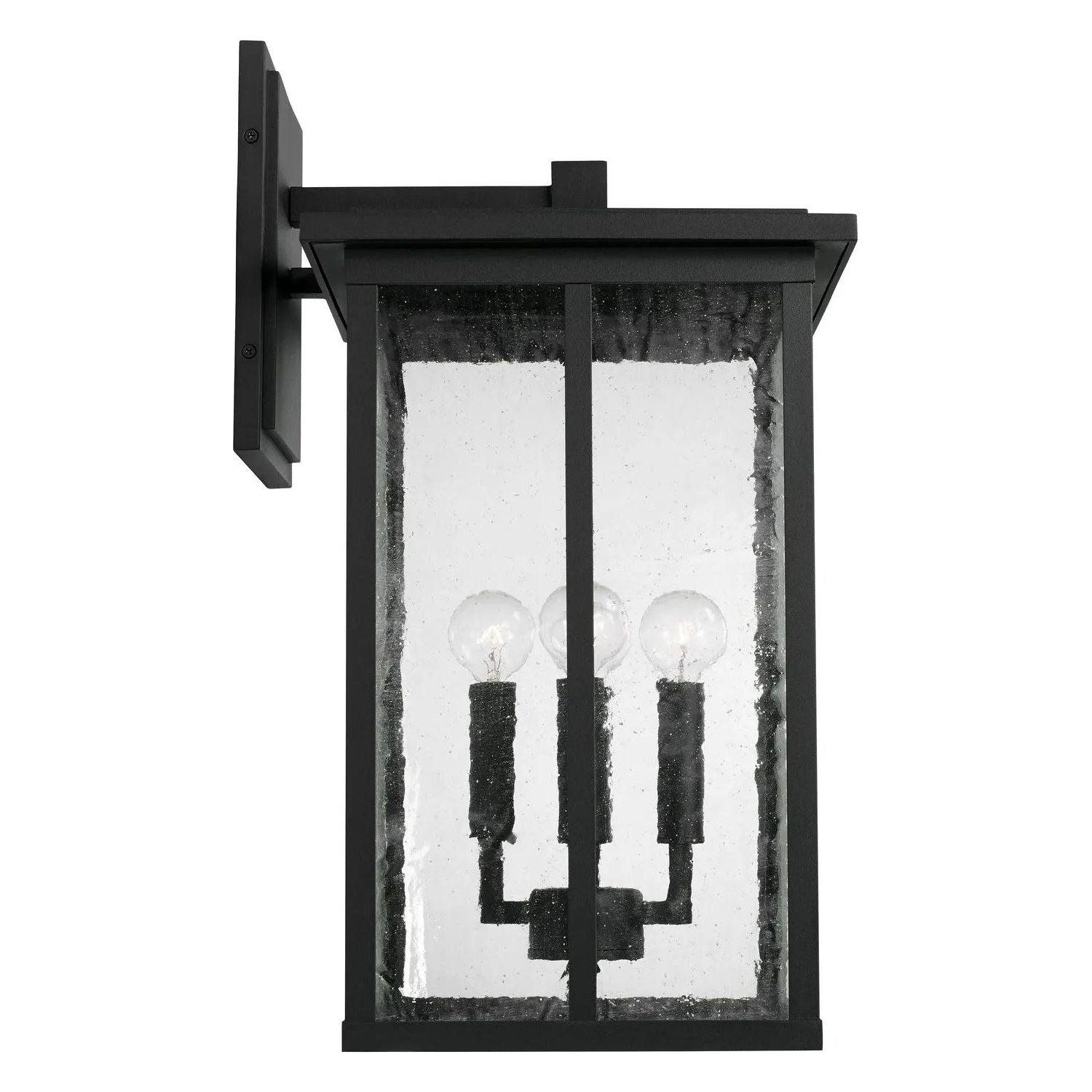 Capital Lighting Fixture Company - Barrett Outdoor Wall Lantern - 943811BK - Canada Light Shop