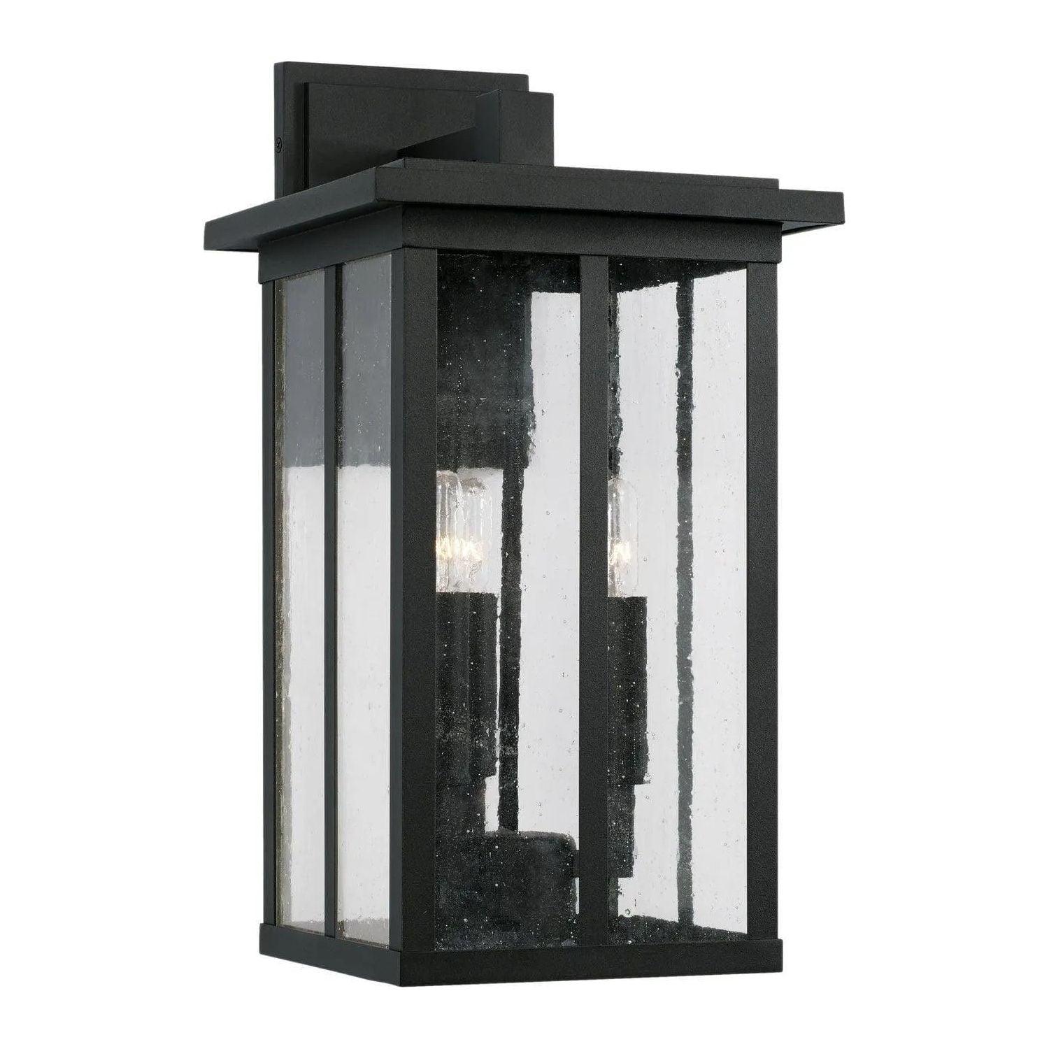 Capital Lighting Fixture Company - Barrett Outdoor Wall Lantern - 943832BK - Canada Light Shop