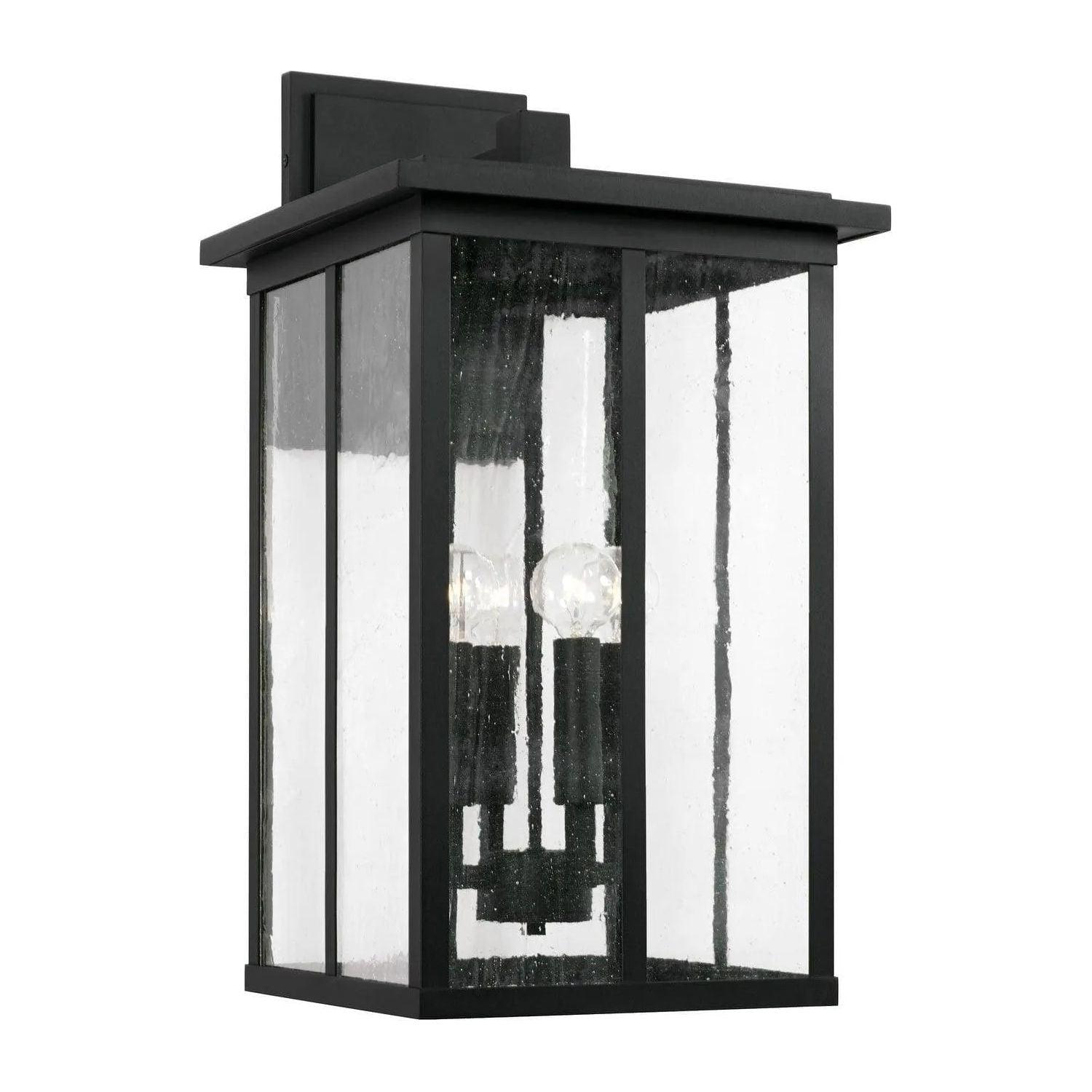 Capital Lighting Fixture Company - Barrett Outdoor Wall Lantern - 943843BK - Canada Light Shop