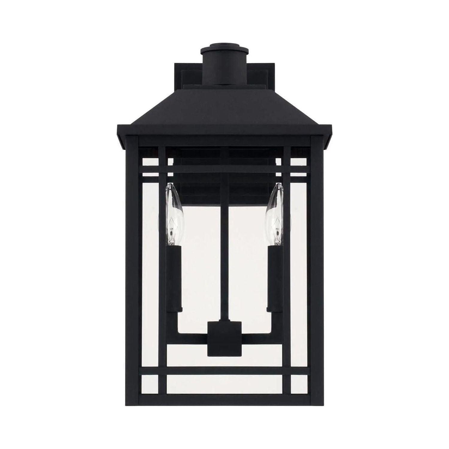 Capital Lighting Fixture Company - Braden Outdoor Wall Lantern - 927121BK - Canada Light Shop