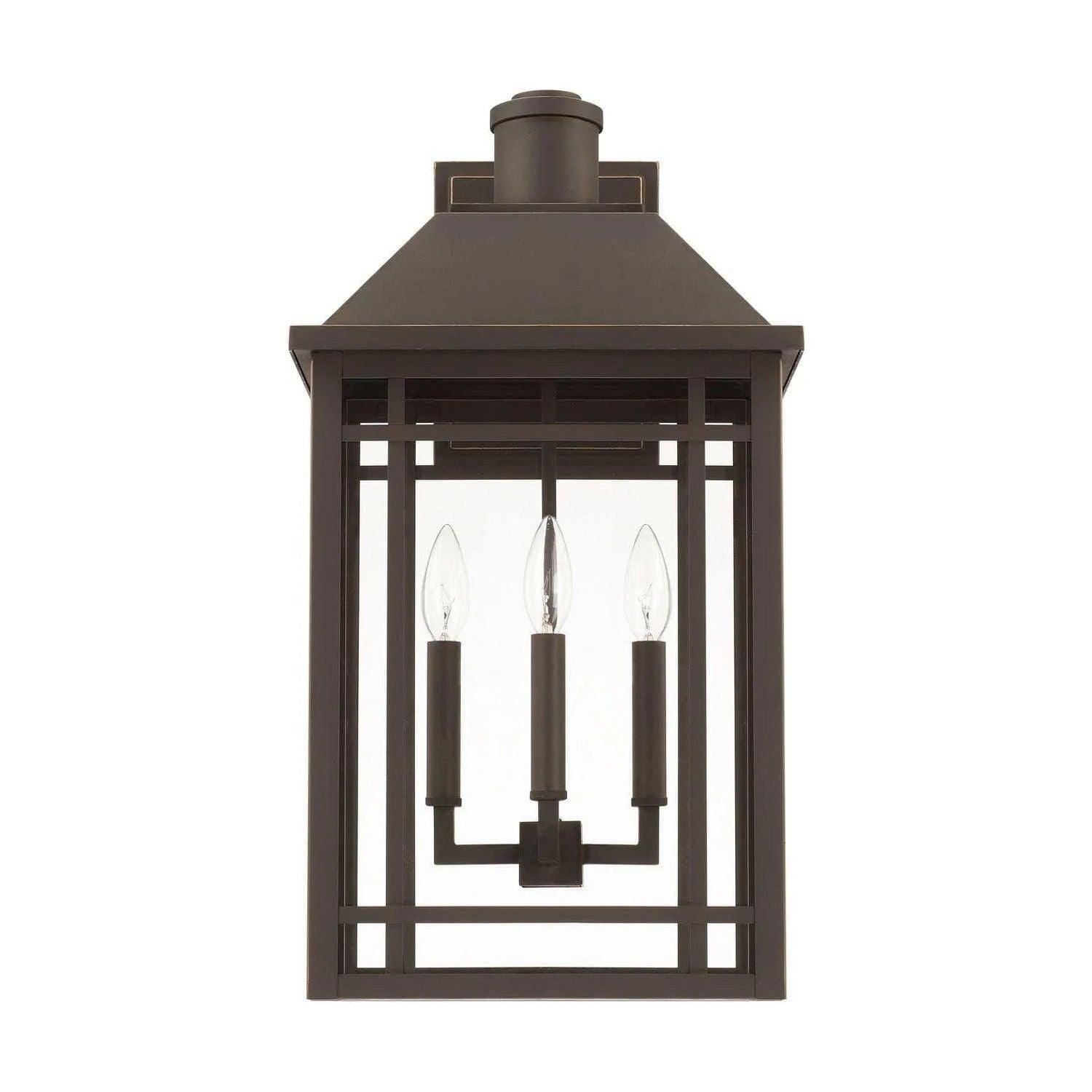 Capital Lighting Fixture Company - Braden Outdoor Wall Lantern - 927131OZ - Canada Light Shop