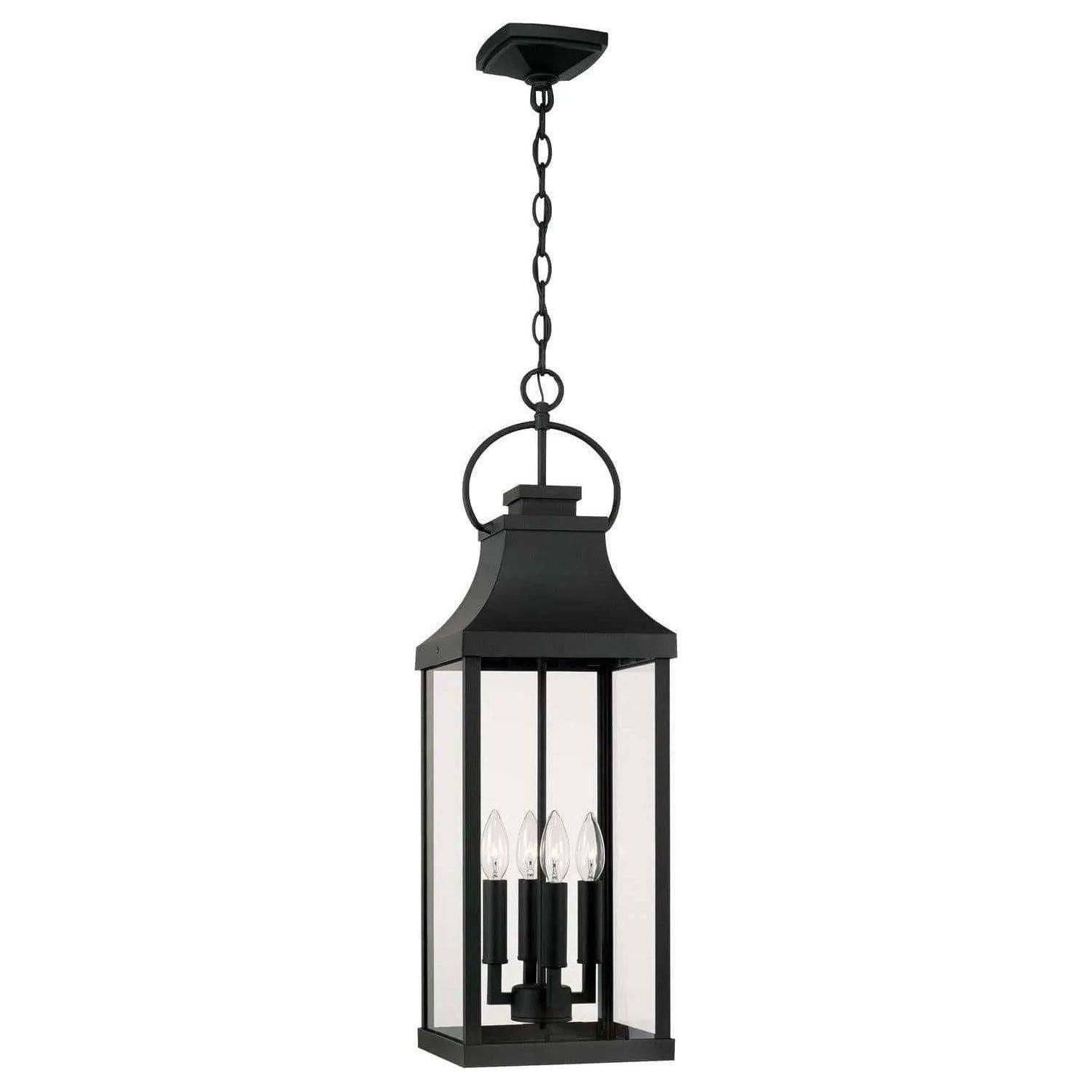 Capital Lighting Fixture Company - Bradford Outdoor Hanging Lantern - 946442BK - Canada Light Shop