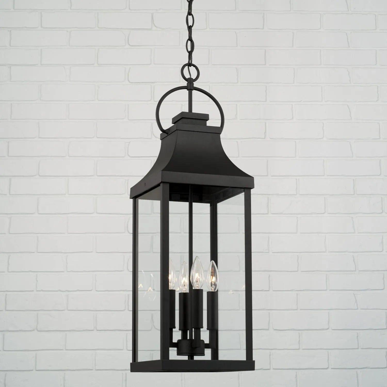 Capital Lighting Fixture Company - Bradford Outdoor Hanging Lantern - 946442BK - Canada Light Shop