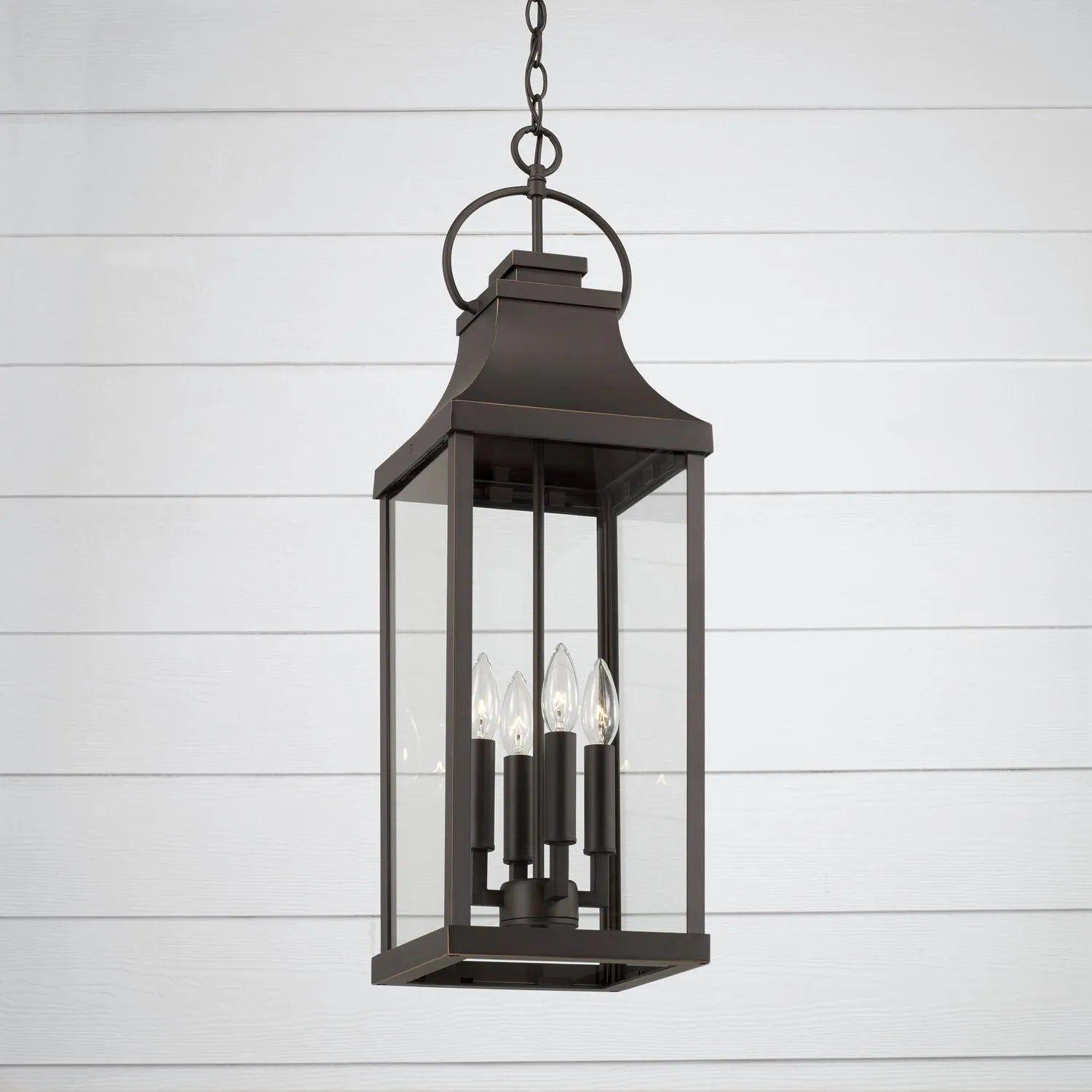 Capital Lighting Fixture Company - Bradford Outdoor Hanging Lantern - 946442BK - Canada Light Shop