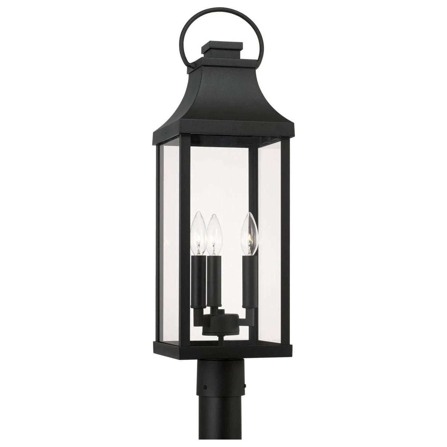 Capital Lighting Fixture Company - Bradford Outdoor Post Lantern - 946432BK - Canada Light Shop