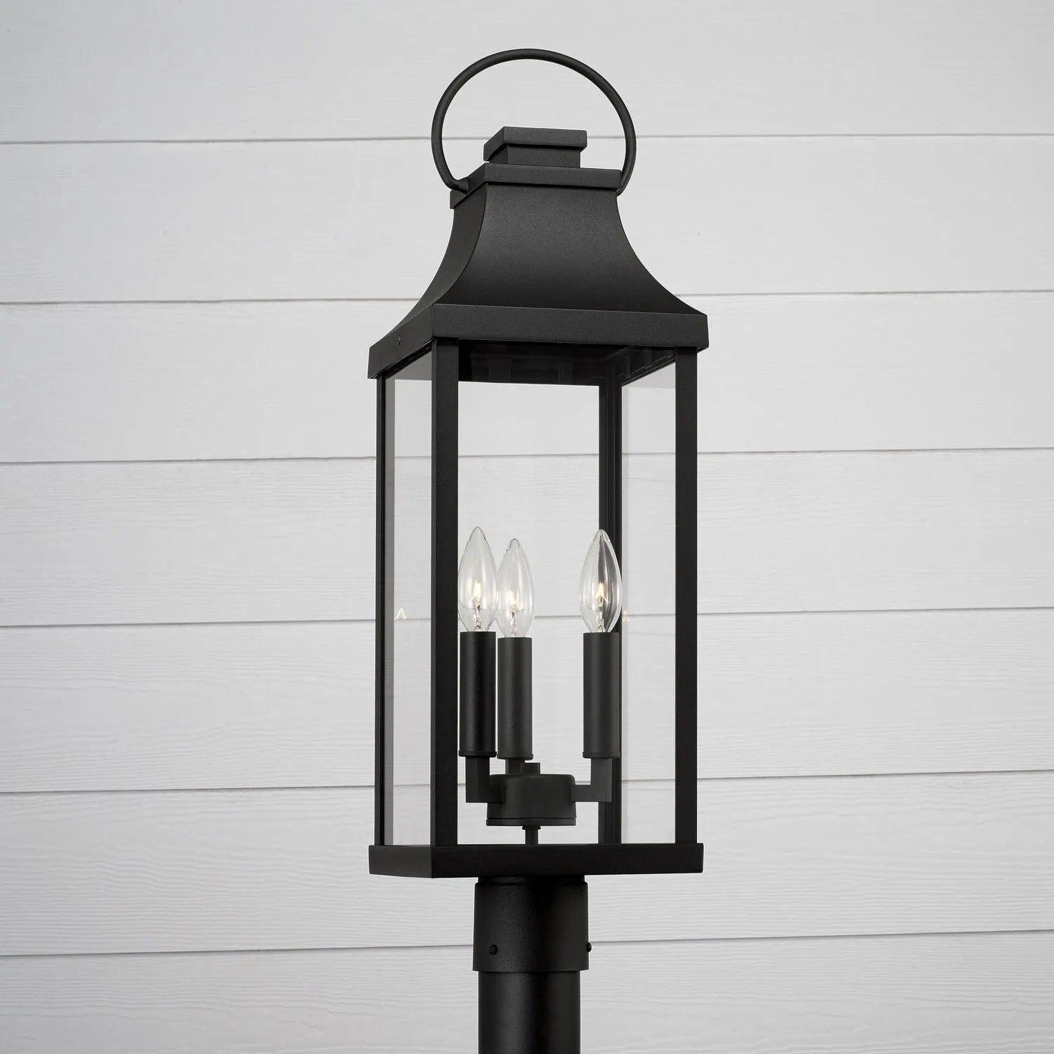 Capital Lighting Fixture Company - Bradford Outdoor Post Lantern - 946432BK - Canada Light Shop