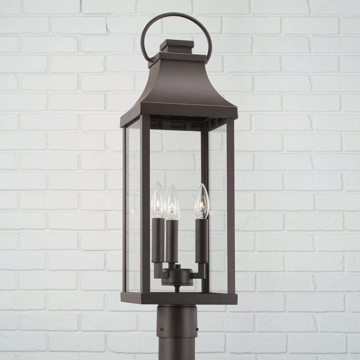 Capital Lighting Fixture Company - Bradford Outdoor Post Lantern - 946432BK - Canada Light Shop