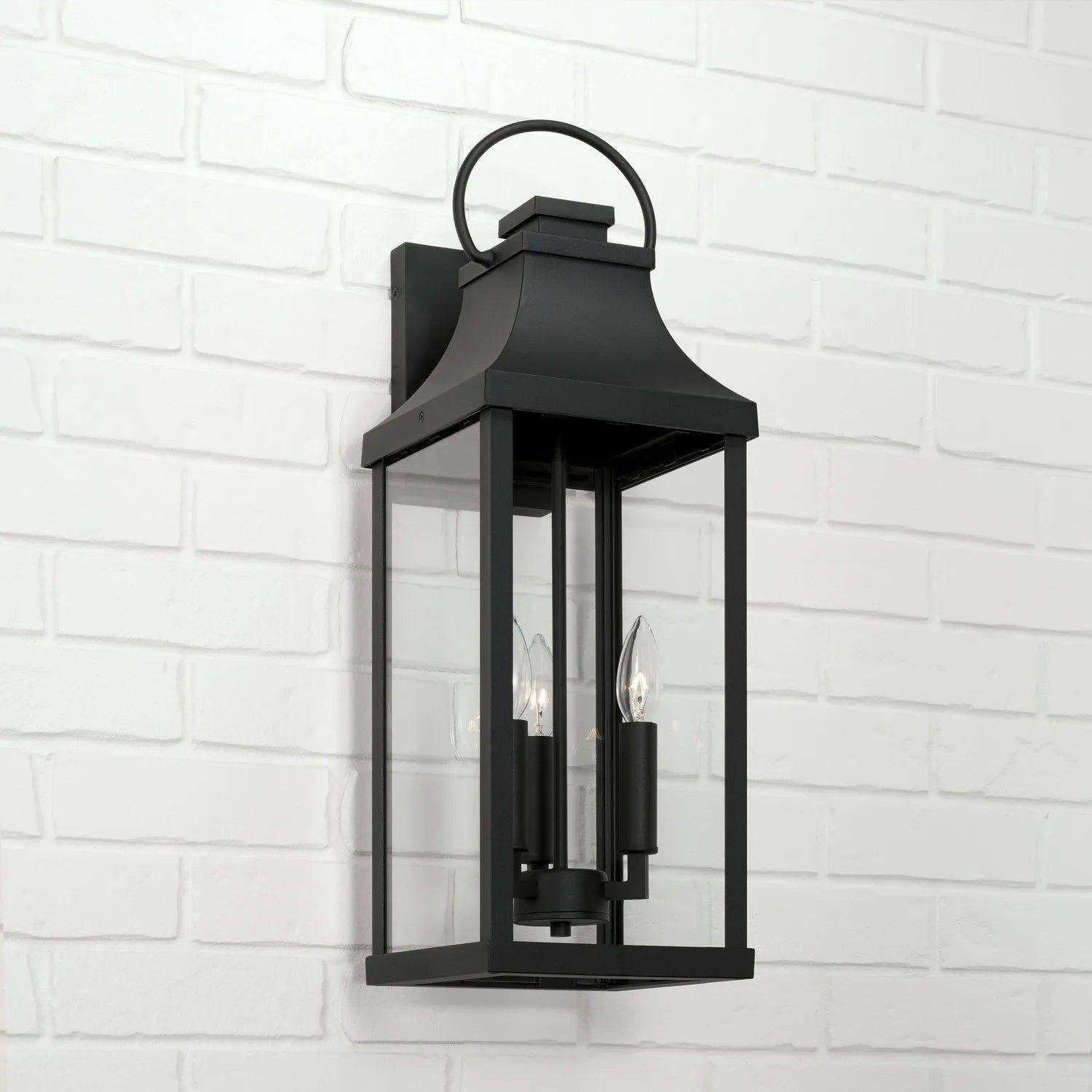 Capital Lighting Fixture Company - Bradford Outdoor Wall Lantern - 946411BK - Canada Light Shop