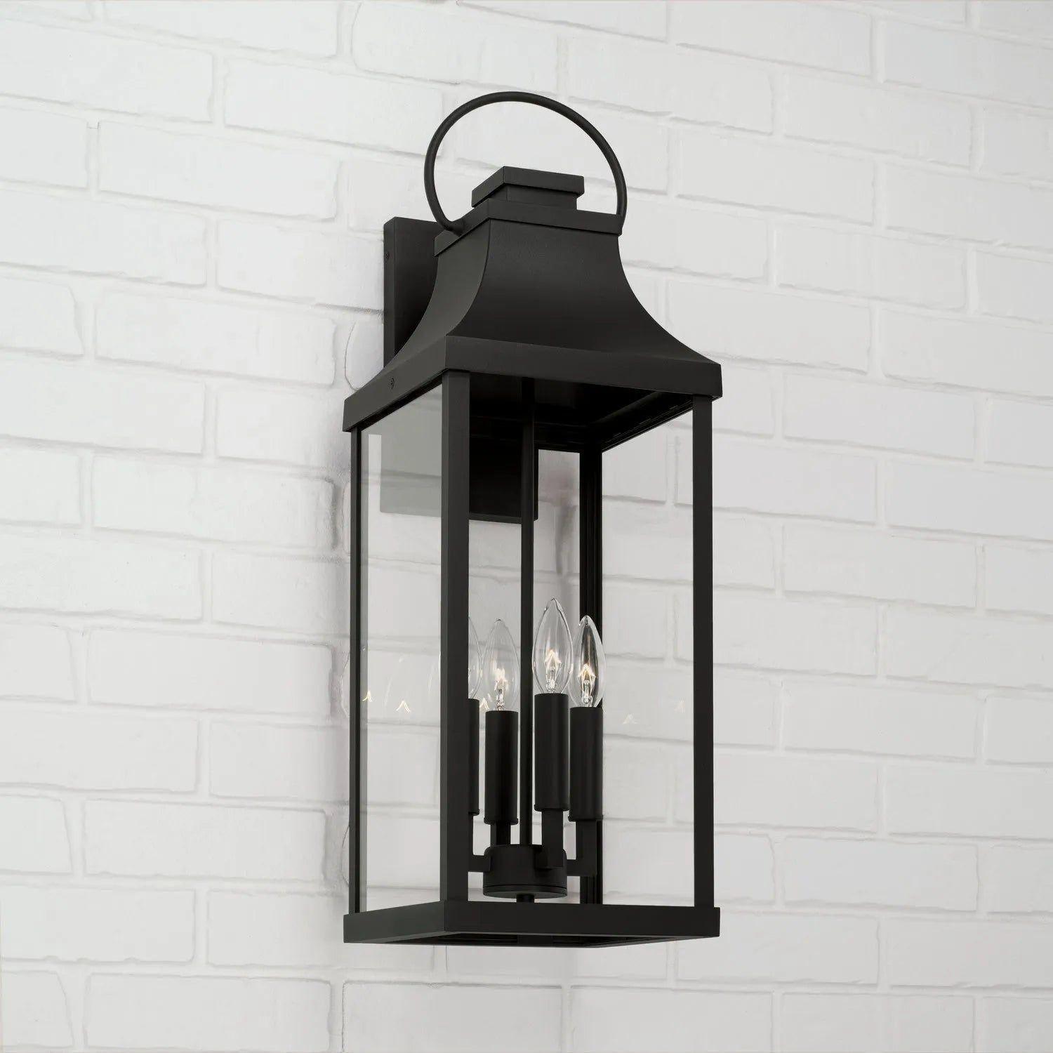 Capital Lighting Fixture Company - Bradford Outdoor Wall Lantern - 946411BK - Canada Light Shop