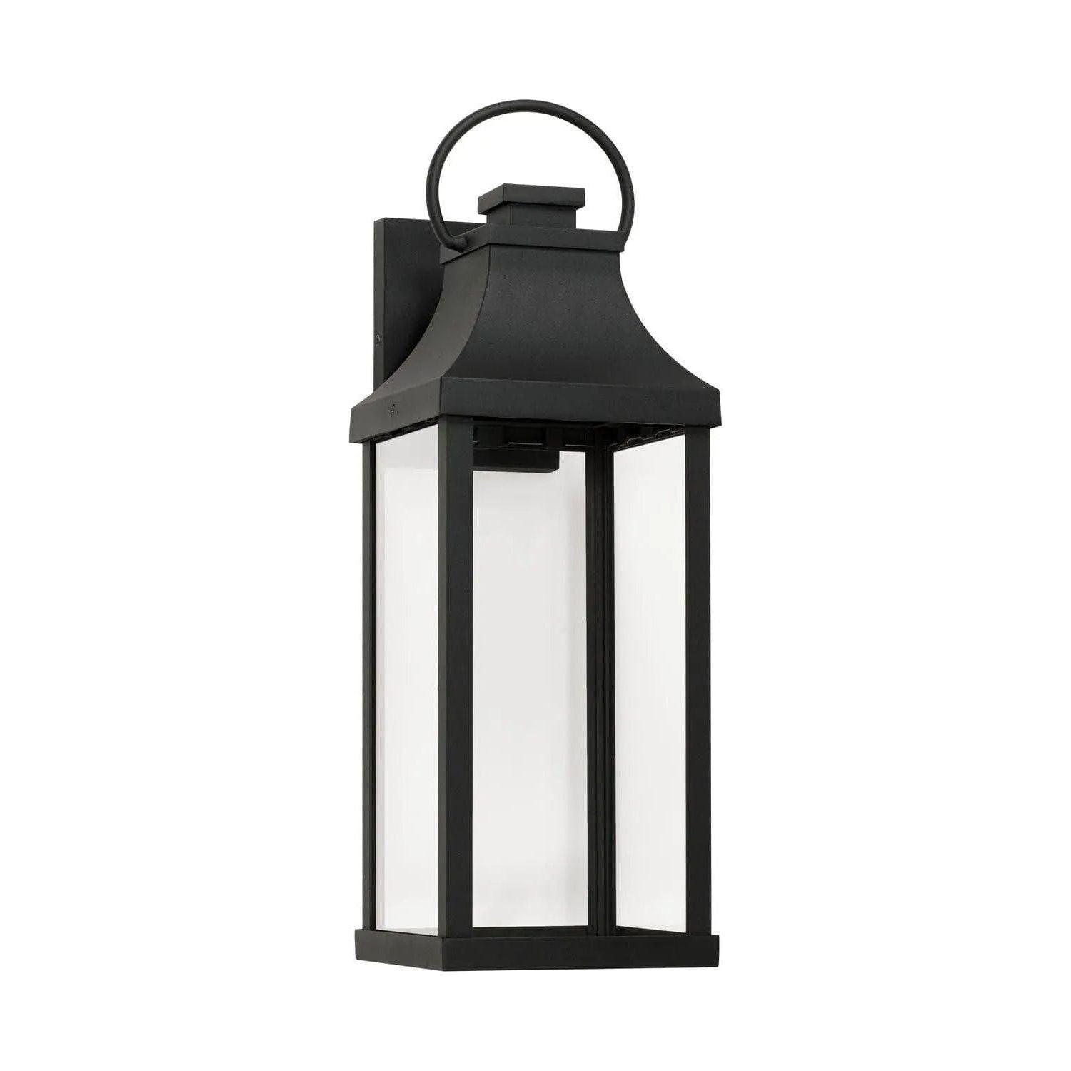 Capital Lighting Fixture Company - Bradford Outdoor Wall Lantern - 946421BK-GL - Canada Light Shop