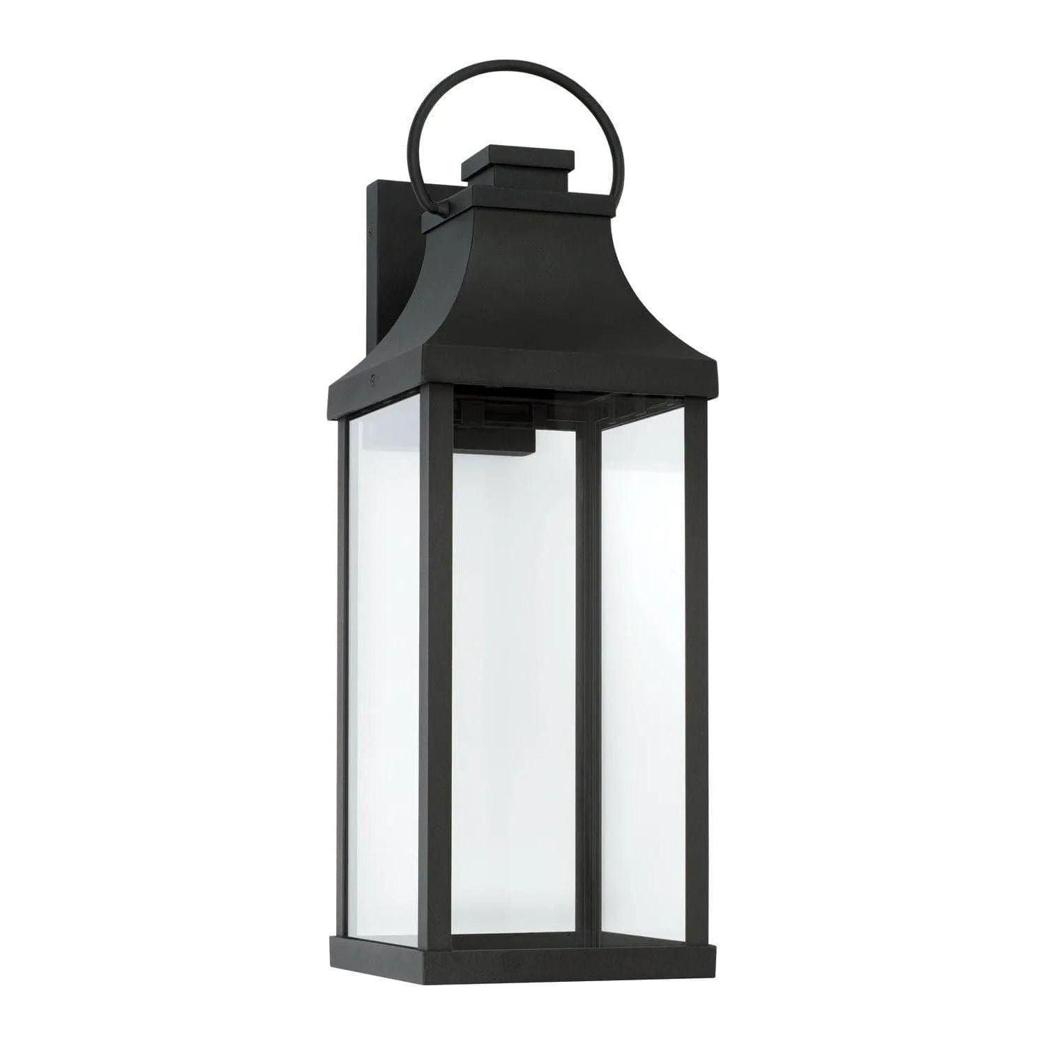 Capital Lighting Fixture Company - Bradford Outdoor Wall Lantern - 946431BK-GL - Canada Light Shop