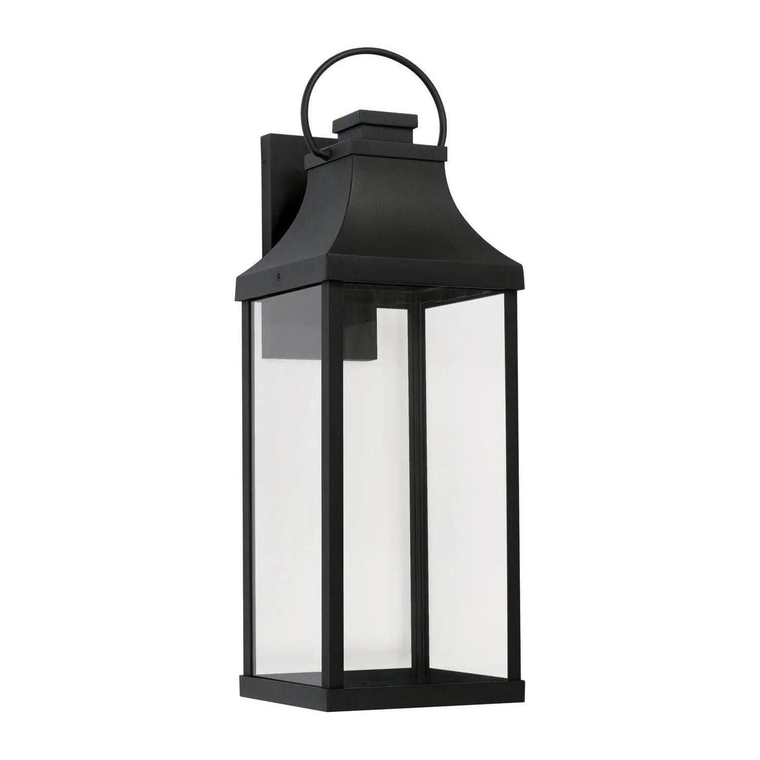 Capital Lighting Fixture Company - Bradford Outdoor Wall Lantern - 946441BK-GL - Canada Light Shop