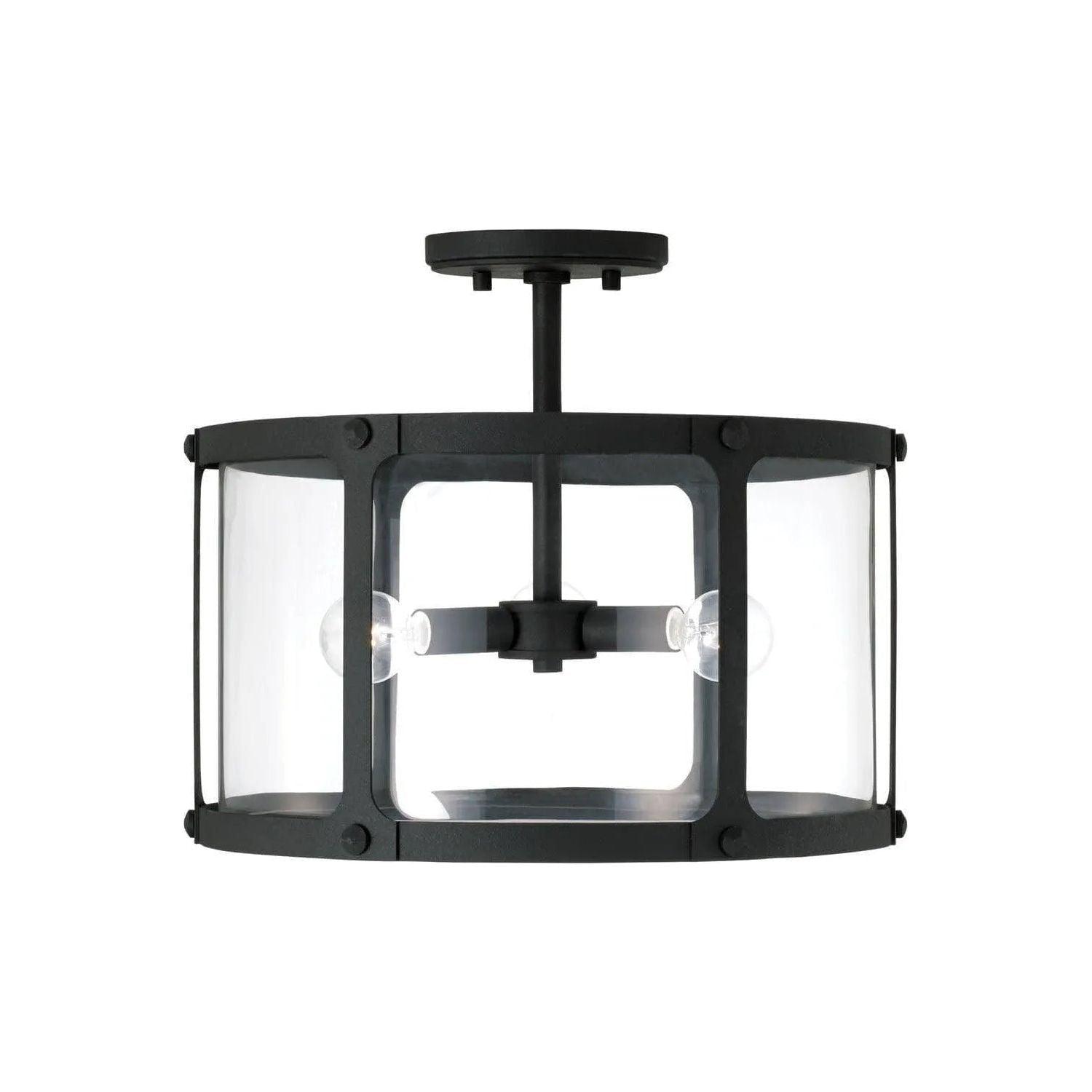 Capital Lighting Fixture Company - Brennen Semi-Flush Mount - 244931BI - Canada Light Shop