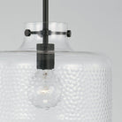 Capital Lighting Fixture Company - Brighton Dotted Glass Pendant - 342512AD - Canada Light Shop