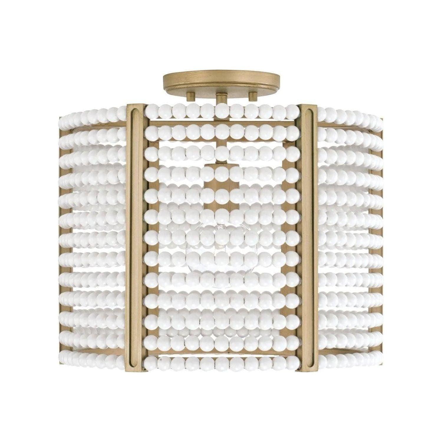 Capital Lighting Fixture Company - Brynn Semi-Flush Mount - 247111AP - Canada Light Shop