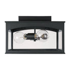 Capital Lighting Fixture Company - Burton Outdoor Flush Mount - 946731BK - Canada Light Shop