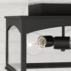 Capital Lighting Fixture Company - Burton Outdoor Flush Mount - 946731BK - Canada Light Shop