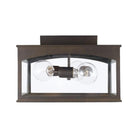 Capital Lighting Fixture Company - Burton Outdoor Flush Mount - 946731OZ - Canada Light Shop