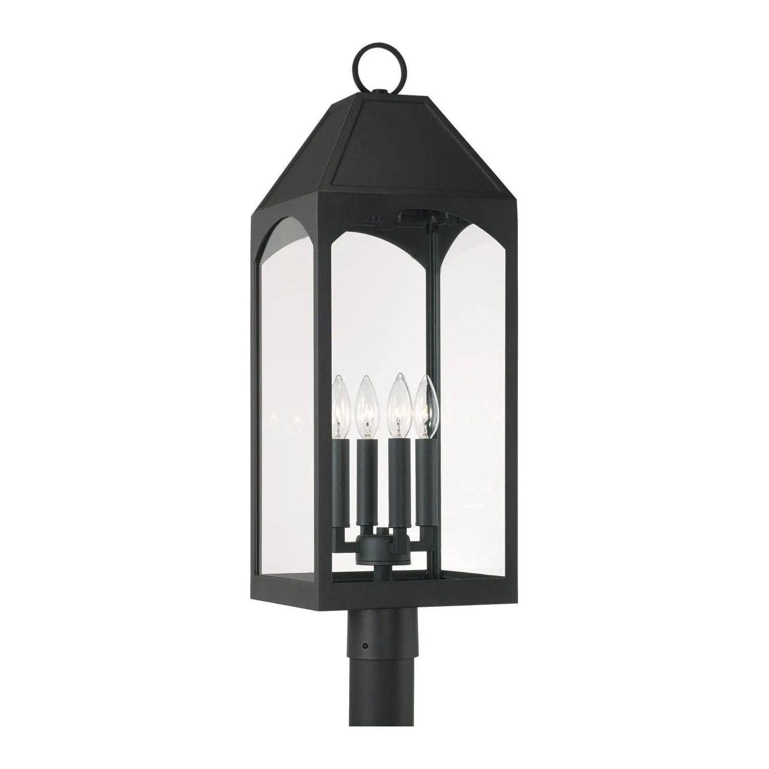 Capital Lighting Fixture Company - Burton Outdoor Post Lantern - 946343BK - Canada Light Shop