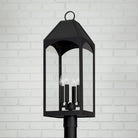 Capital Lighting Fixture Company - Burton Outdoor Post Lantern - 946343BK - Canada Light Shop