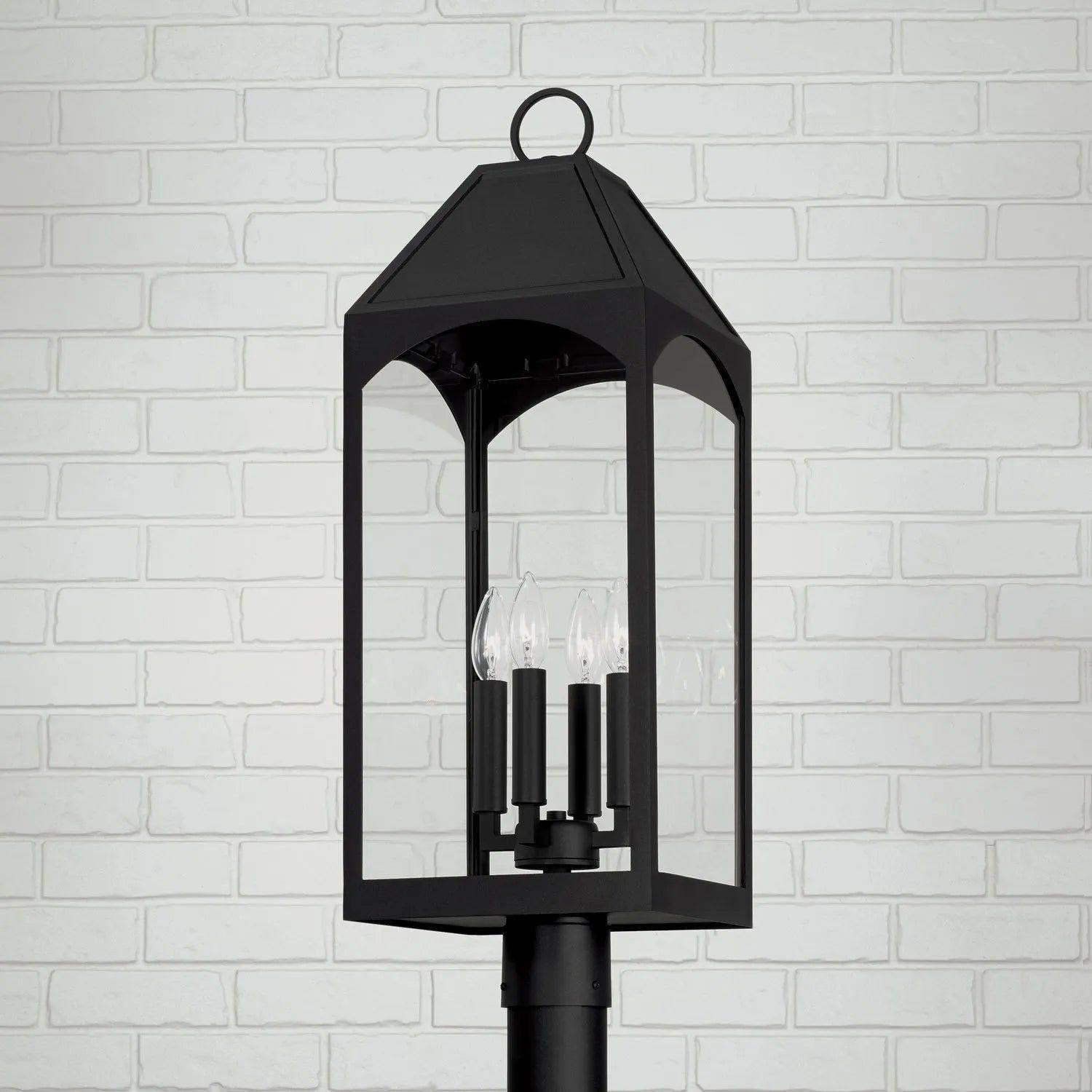 Capital Lighting Fixture Company - Burton Outdoor Post Lantern - 946343BK - Canada Light Shop