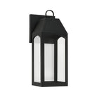 Capital Lighting Fixture Company - Burton Outdoor Wall Lantern - 946311BK-GL - Canada Light Shop