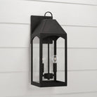 Capital Lighting Fixture Company - Burton Outdoor Wall Lantern - 946311BK - Canada Light Shop