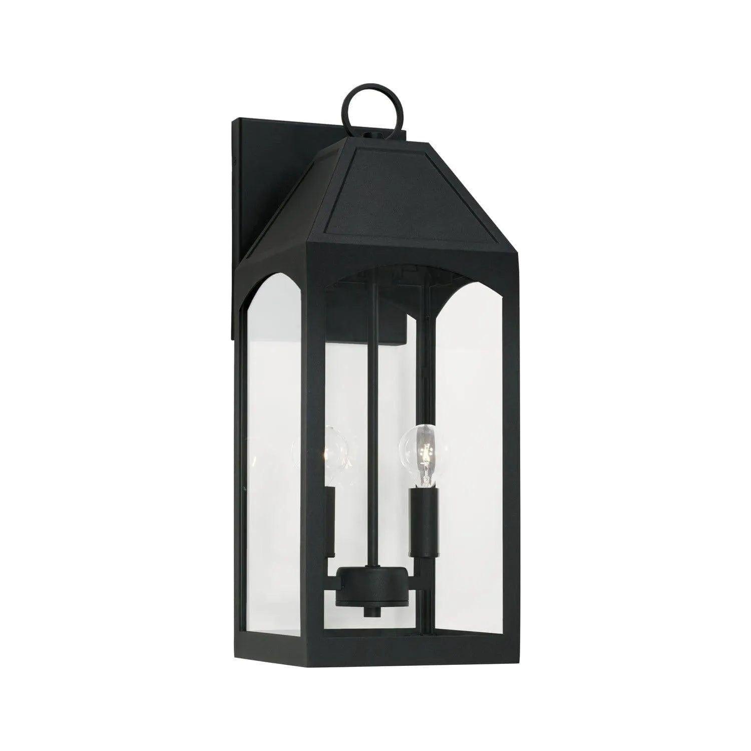 Capital Lighting Fixture Company - Burton Outdoor Wall Lantern - 946321BK - Canada Light Shop