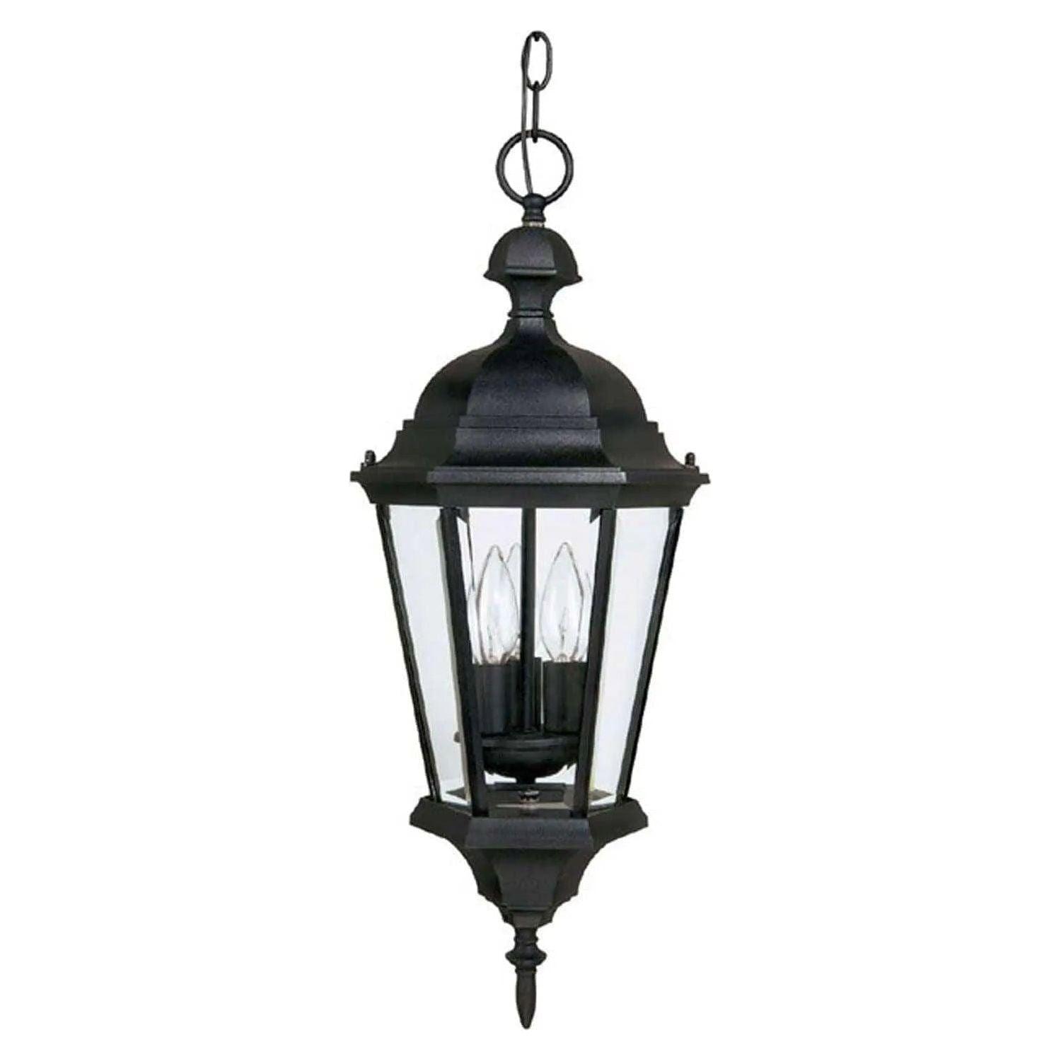 Capital Lighting Fixture Company - Carriage Outdoor Hanging Lantern - 9724BK - Canada Light Shop